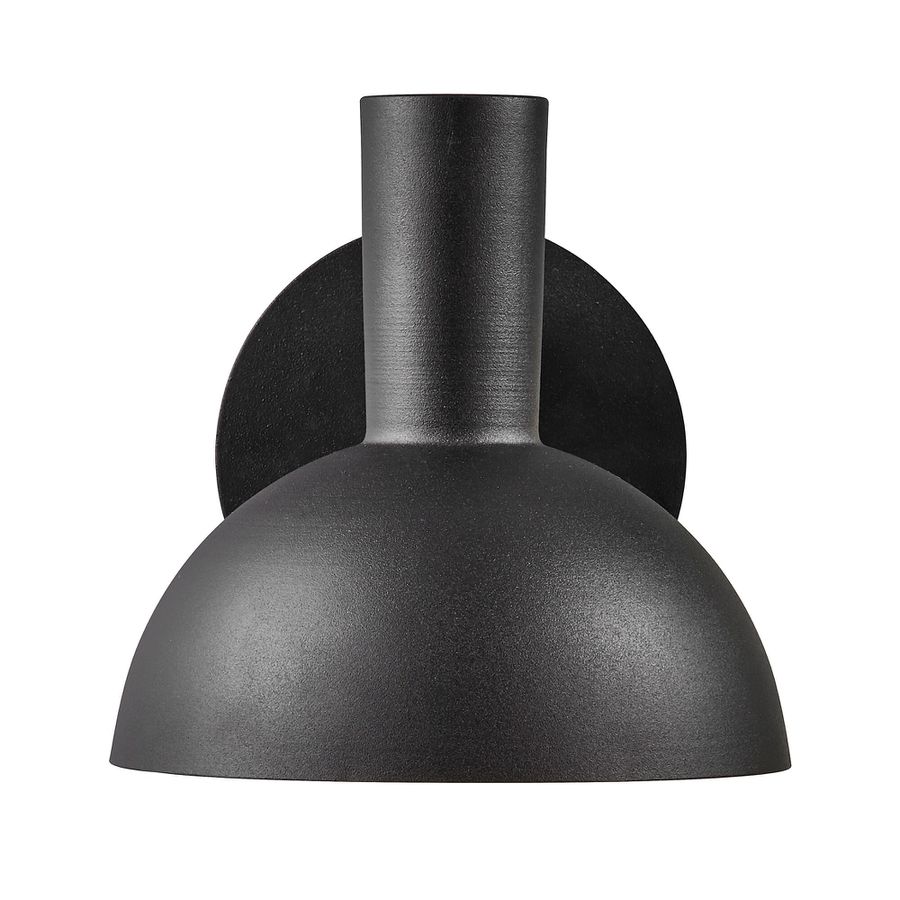 Wandleuchte ARKI 100 - 1xE27 (exklusiv), max.20W, IP54, schwarz, dimmbar (optional Leuchtmittel), D=260mm, H=200mm