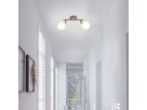 2er Deckenleuchte  MONACO  L: 28cm beige - IP20, E14, Beige