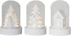 Tischdekoration Kupol - IP20, Warmweiss, 3 LED