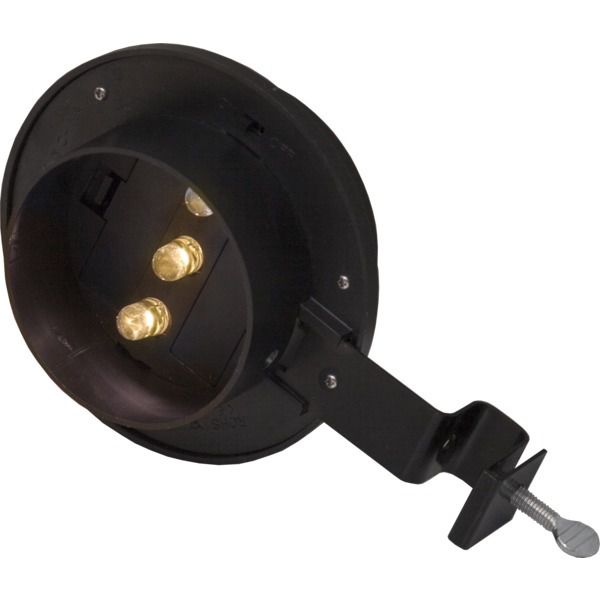 Solar Wand Laterne Fency - Schwarz, Lichtfarbe Kaltweiss