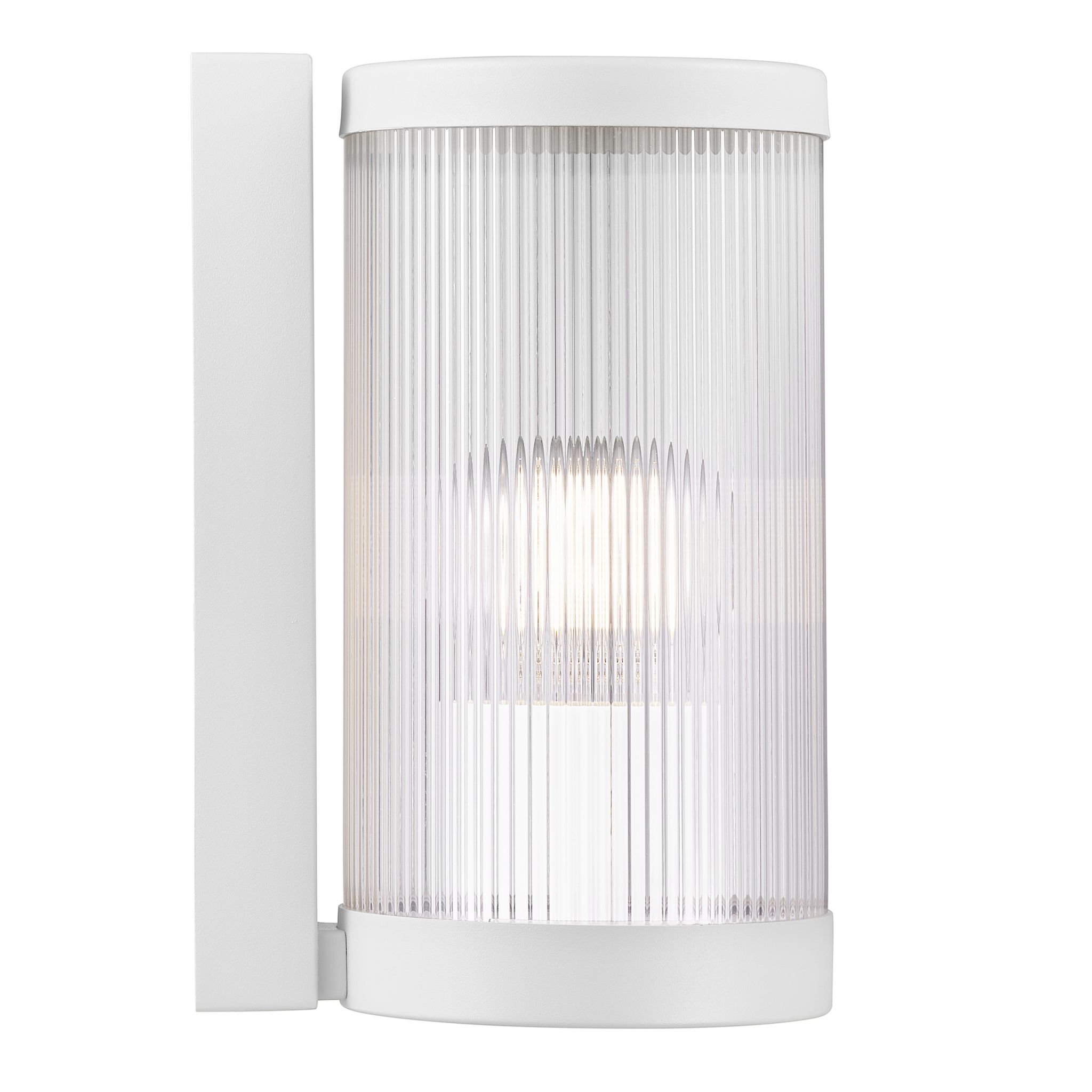 Wandleuchte COUPAR - 1xE27 (exklusiv), max.25W, IP54, schwarz, dimmbar (optional Leuchtmittel), D=130mm, H=250mm