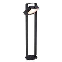 Solar-Pollerleuchte Saulio  Schwarz - LED Modul, 4.5W, IP44