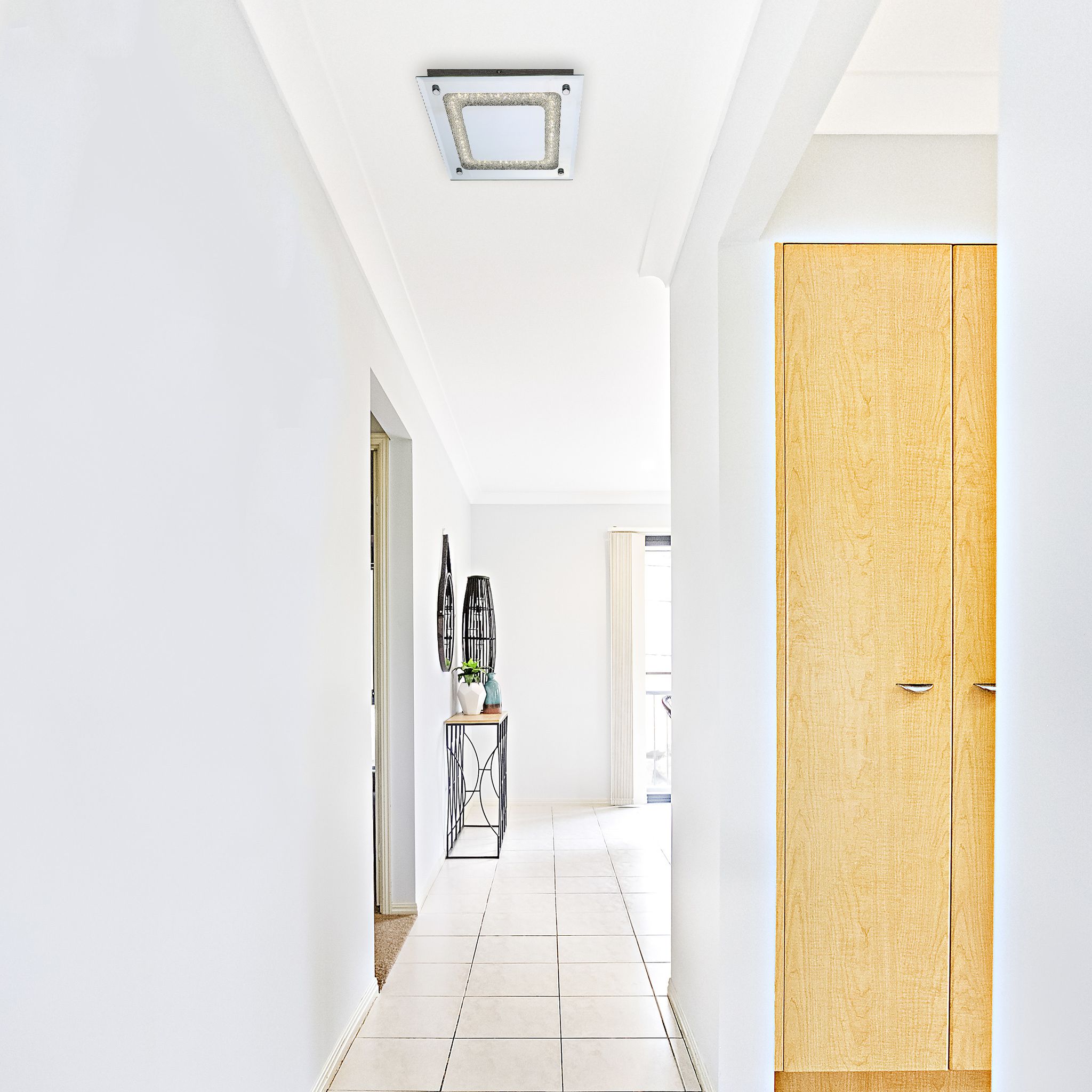 LED Deckenleuchte Thun d:24cm - LED fest verbaut, 3000K, warmweiss