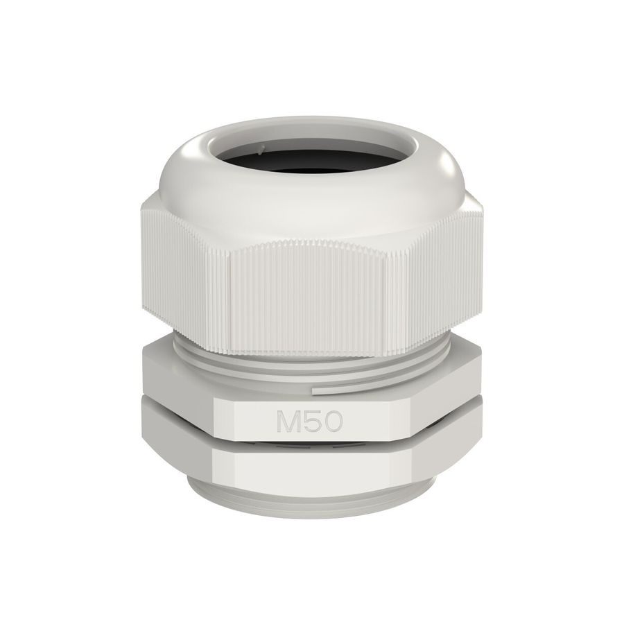 Kabelverschraubung - PA6, M50, grau, 5Stk.