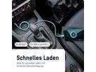 Magnetisches Silikonkabel USB-C auf USB-C, 120cm blau - Magnetisches Silikonkabel USB-C auf USB-C, 120cm blau