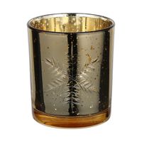 TEELICHTHALTER GOLD Ø70 H-80 LUKUT - TEELICHTHALTER GOLD Ø70 H-80 LUKUT