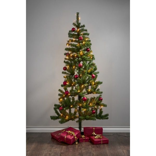 Künstlicher Weihnachtsbaum Halve - Grün, keine Lämpchen, 180cm Höhe