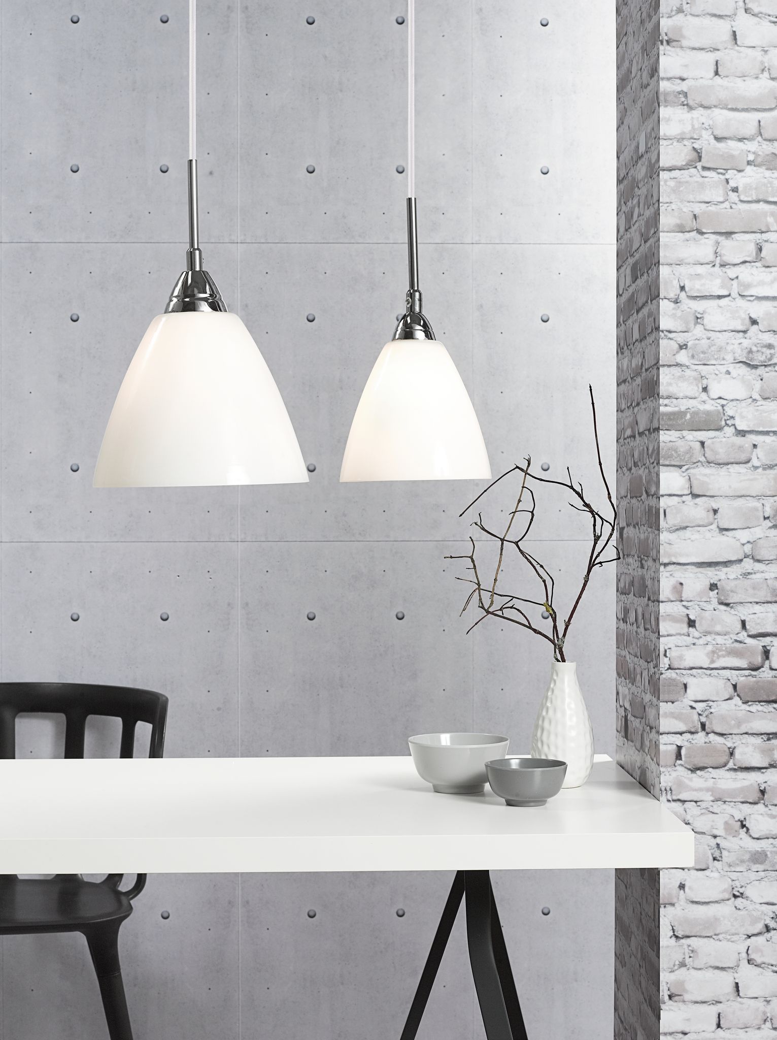 Read 20, Pendelleuchte, Glas - E27, max. 60W, IP20