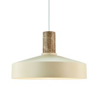 Pendelleuchte Elvas Marmor Beige - 60W, E27, IP20