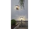 Solar Wandlaterne Pireus - Rostfreier Stahl, Lichtfarbe Warmweiss
