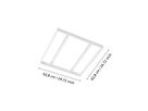 Aufbaurahmen zu SALOBRENA PRO IP54 62.7x62.8cm - 62.7x62.8cm