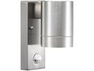 Tin Maxi - 1xGU10 (exklusiv), max.35W, IP54, aluminium, nicht dimmbar, PIR-/Tagesl.-Sen.(0-8m), D=76mm, H=160mm