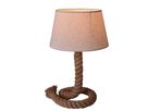 Tischleuchte mit Textilschirm Rope - E27, 40W, IP20