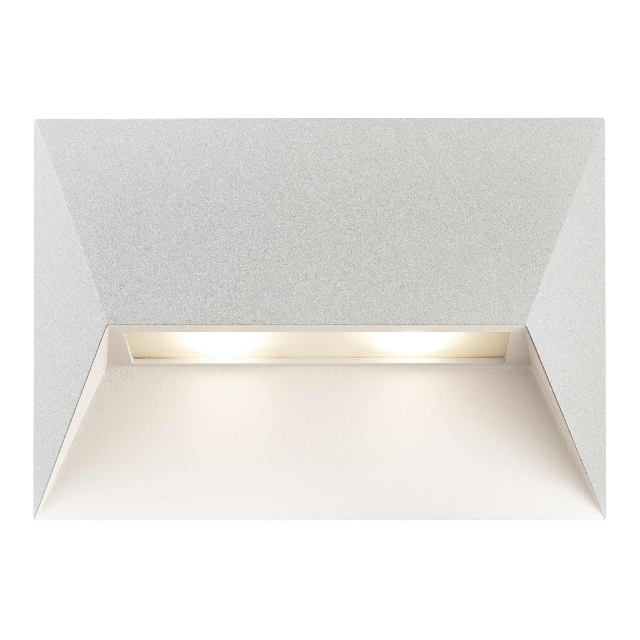 Wandleuchte PONTIO 27 - 2xGU10 (exkl.), max.2x25W, IP54, weiss, dimmbar (optional Leuchtmittel), L=270mm,B=150mm, H=190mm