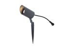 Playlight 24V Spot 36° - 24V DC, 5W, lm, 3000K, IP65, 36°, anthrazit, inkl. Spike