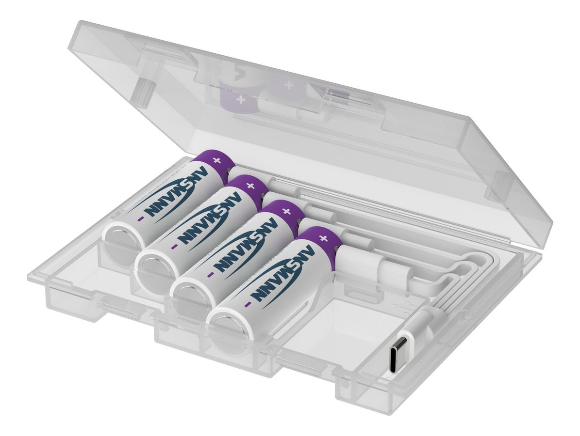 Li-Ion Akkus Mignon AA Typ 2200 (min. 1950 mAh) - 4er Box