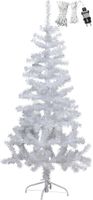 Weihnachtsbaum mit LEDAlvik - Weiss, 80LED, 150cm Höhe
