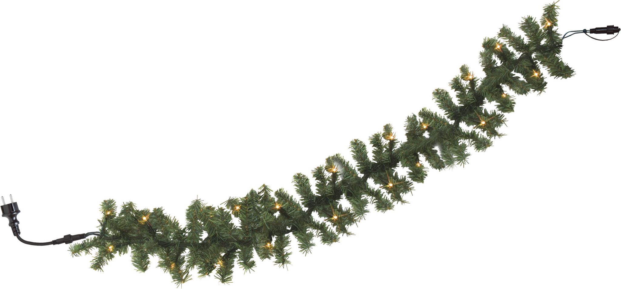 System Expo Start, Girlande, 600x25cm - Grün, 600cm, 10 System-Meter