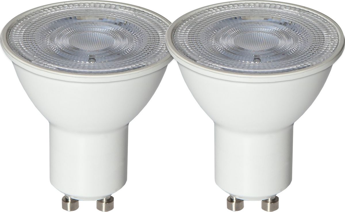 LED Leuchtmittel GU10 2er Pack Spotlight Basic - GU10, 400Lm, 3.6W, 230V