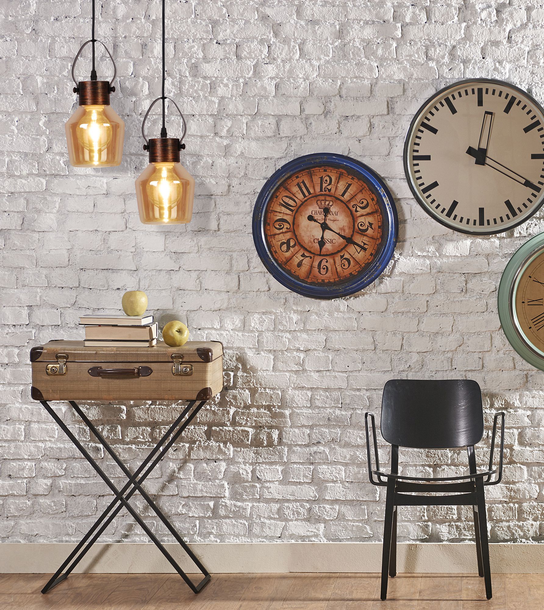 Glas Pendelleuchte Alex - E27, 40W, IP20