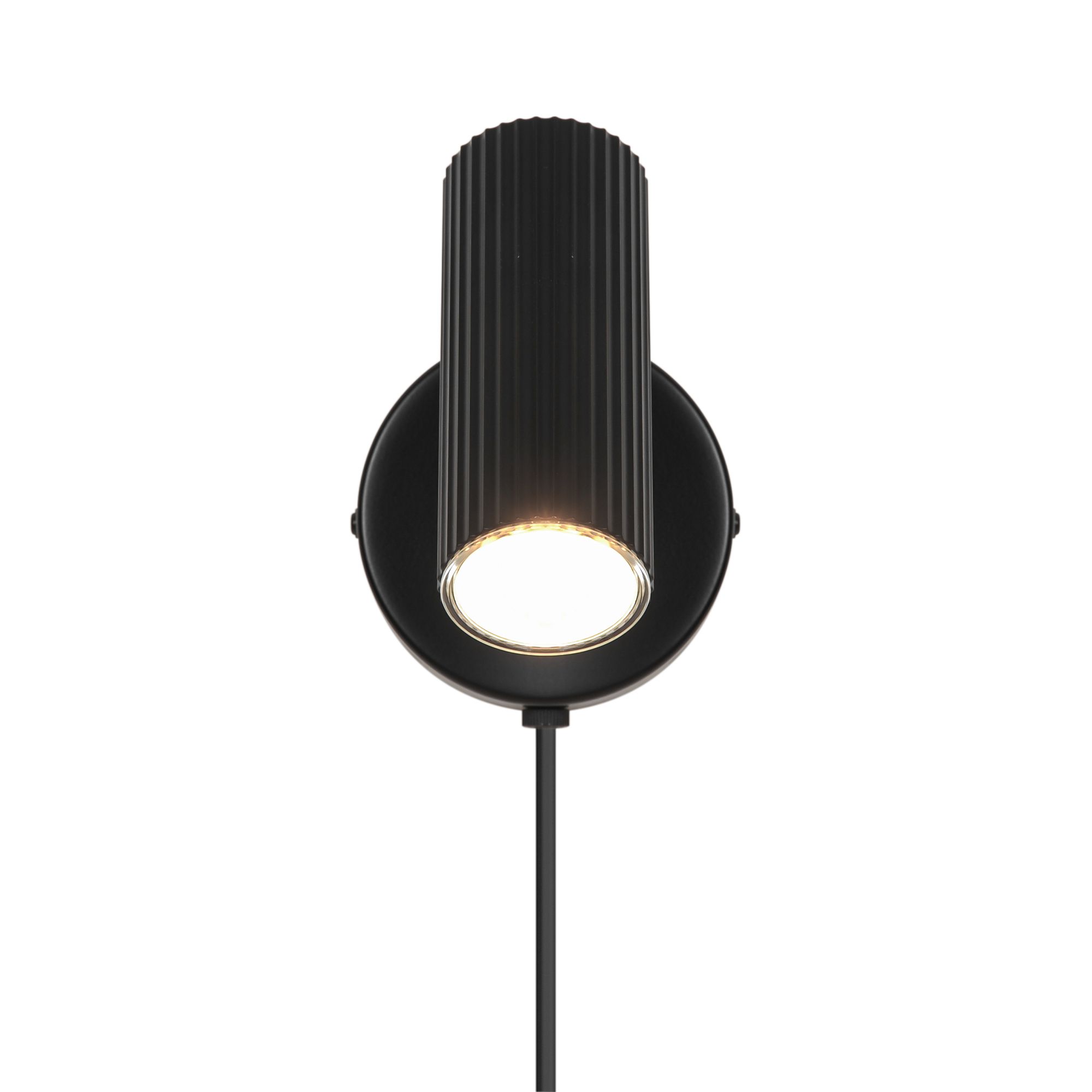 Wandleuchte Vico Schwarz - GU10, IP20, 230V