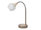 Tischleuchte  MONACO  H: 42cm beige - IP20, E14, Beige