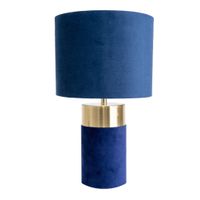 Tischleuchte BORDO h: 32cm blau - E14, IP20