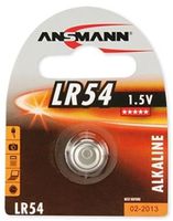 Alkaline pile bouton LR54 / LR1130 / AG10 - 1er Blister