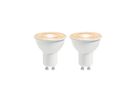 LED-Leuchtmittel Smart x 2, GU10, 380lm, We - 4.5W ,2200-6500K, IP20