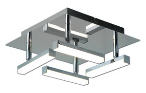 LED Deckenleuchte Turin d:25cm - LED fest verbaut, 3000K, warmweiss