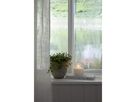LED Pillar Kerze Flamme Romb - Indoor, Transparent, 10 cm höhe, Timerfunktion