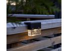 Solar-Wandleuchte Bubbly Fence - IP44, Warmweiss, 4 LED'S