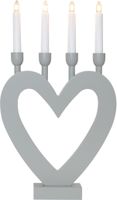 Kerzenständer  Dala - IP20, Warmweiss, 4 LED
