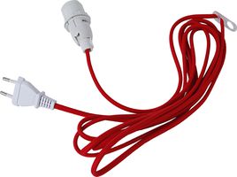 Set di cavi E14 Lacy - E14, Rot, 230V AC