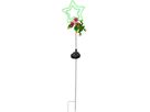 Solar Decoration Linny Star - IP44, Grün, Dämmerungssensor