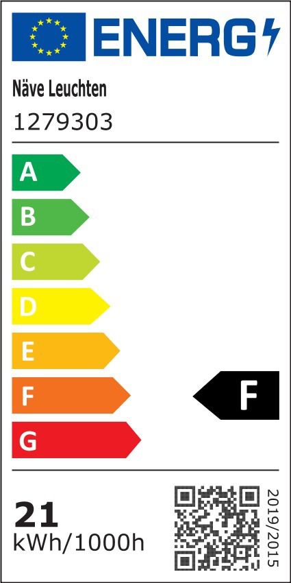 LED Deckenleuchte Ravenna d:52cm - LED fest verbaut, 4000K, neutralweiss