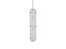 Steckdosenleiste Re:Life - 4x T13., 1.8m Kabel, weiss