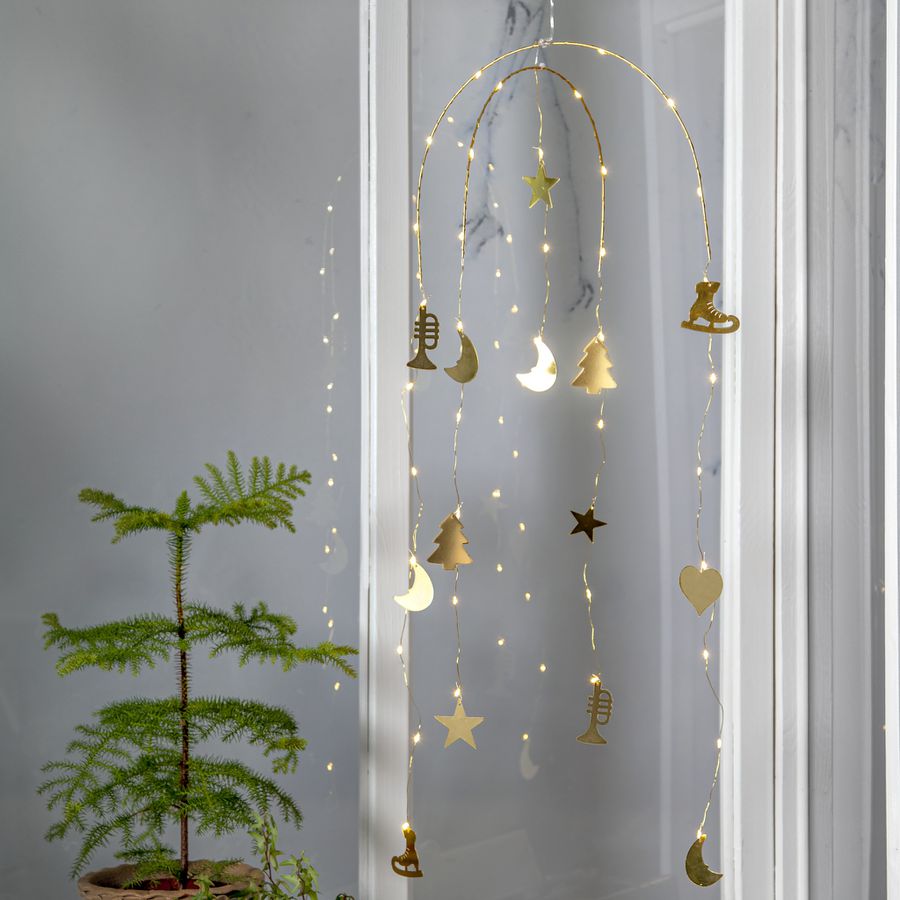 Indoor Dekoration DREAM - Indoor, Gold, 39 LED