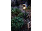 LED-Solar Erdspieß Mond - IP44, warmweiss, 0.06W