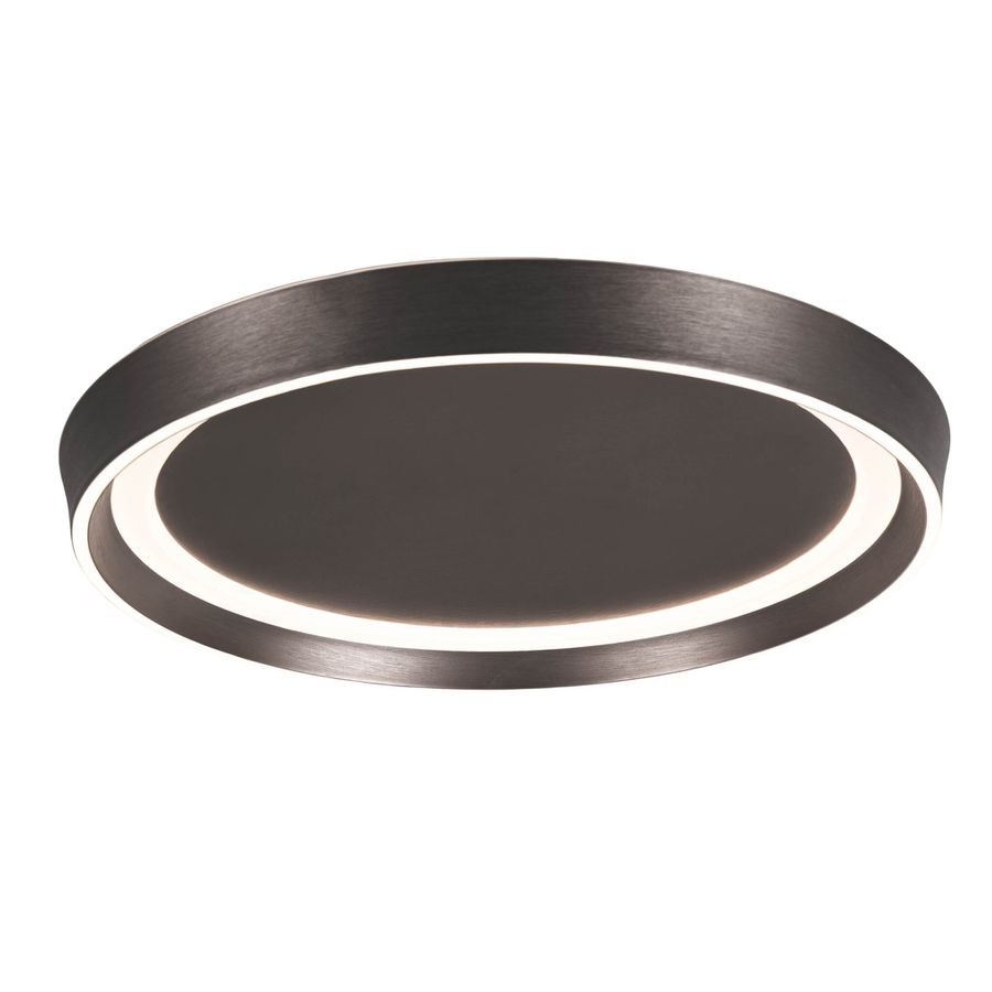 LED-CCT Deckenleuchte  LEVIAN  : 49cm anthrazit - IP20, LED-Modul, Anthrazit