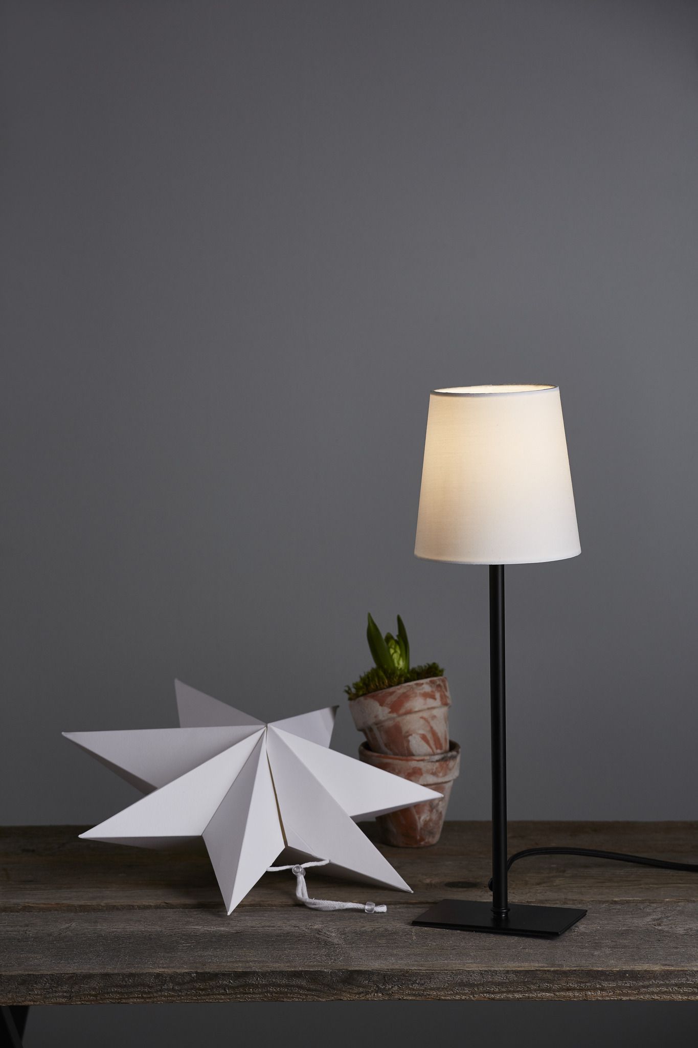 Tischleuchte Star FROZEN, weiss, E14, IP20 - E14, IP20, weiss