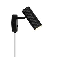 Wandleuchte Vico Schwarz - GU10, IP20, 230V
