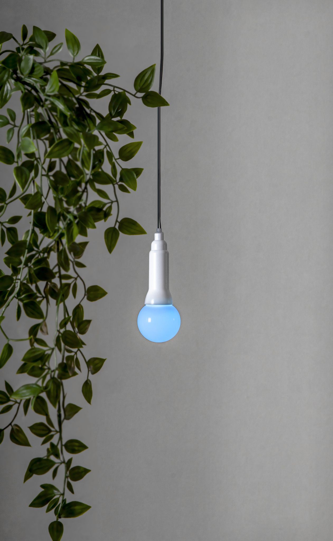 Lichterkette Lighty - IP44, Multicolor, Weiss