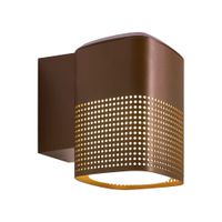 Wandleuchte Sidara  Seasidemetallischbraun - 15W, E27, IP54