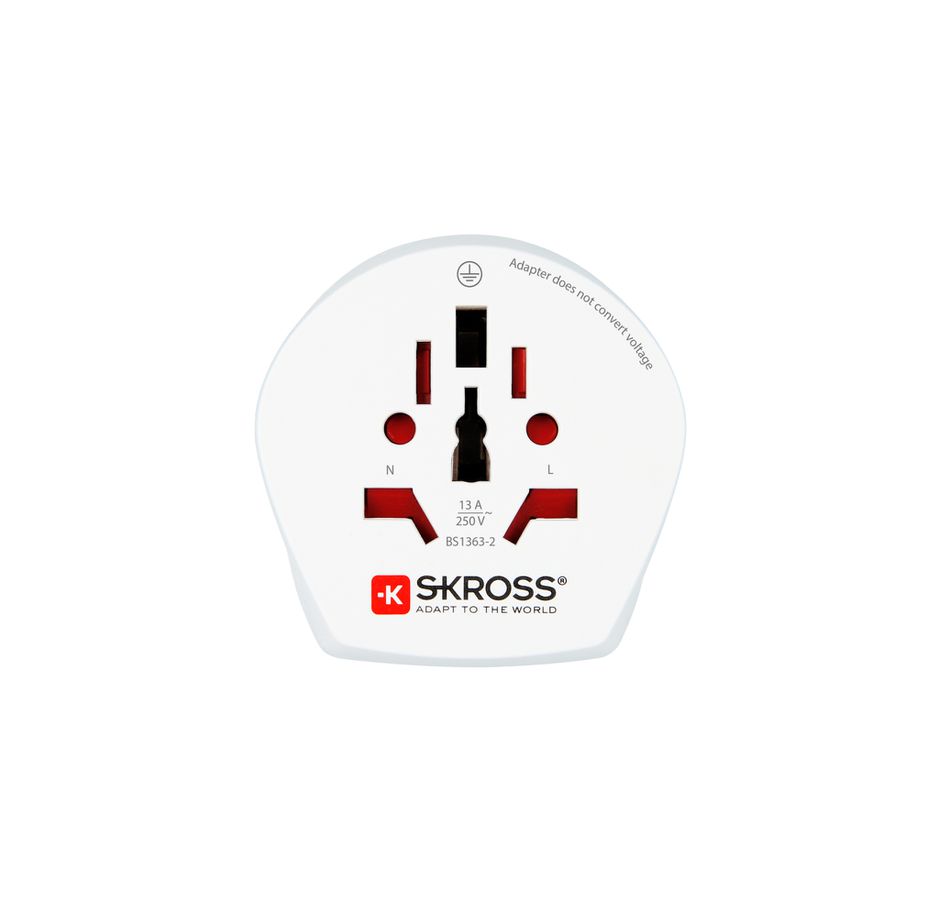 Combo World to Israel - Out: Israel, Schuko, In: CH, IT, BRA, UK, USA/Japan, Schuko, AUS/China