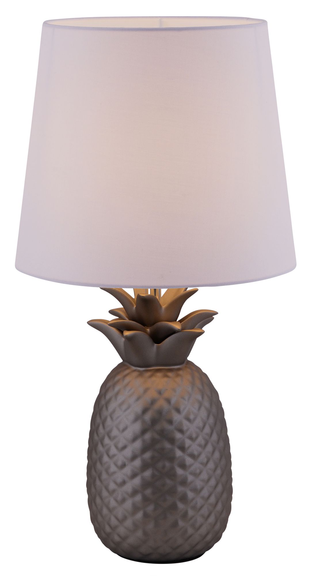 Keramik-Tischleuchte h: 45cm Ananas - E14, 40W, IP20