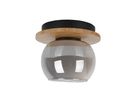 1er Wand-/Deckenspot TEXAS smokey - E27, IP20, 230V