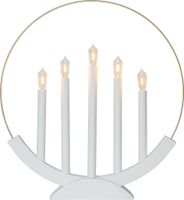 Kerzenleuchte Brace - weiss, indoor, IP20