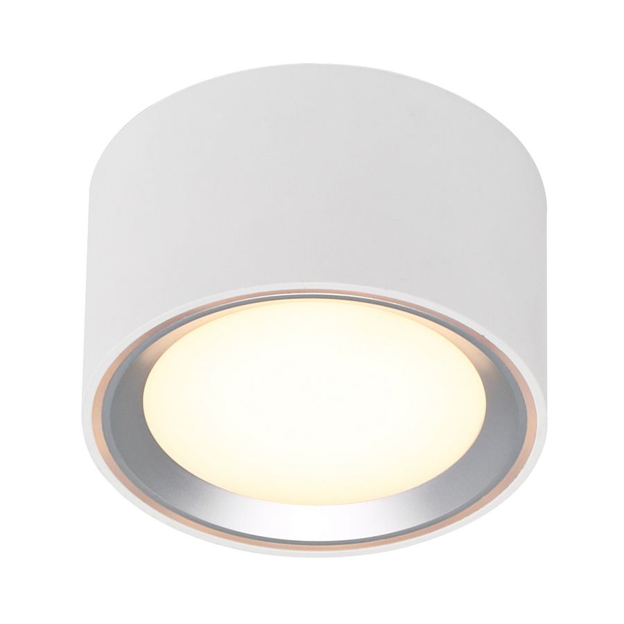 Fallon, Gebürsteter Stahl - 12W LED, 2700K, IP20, 230V