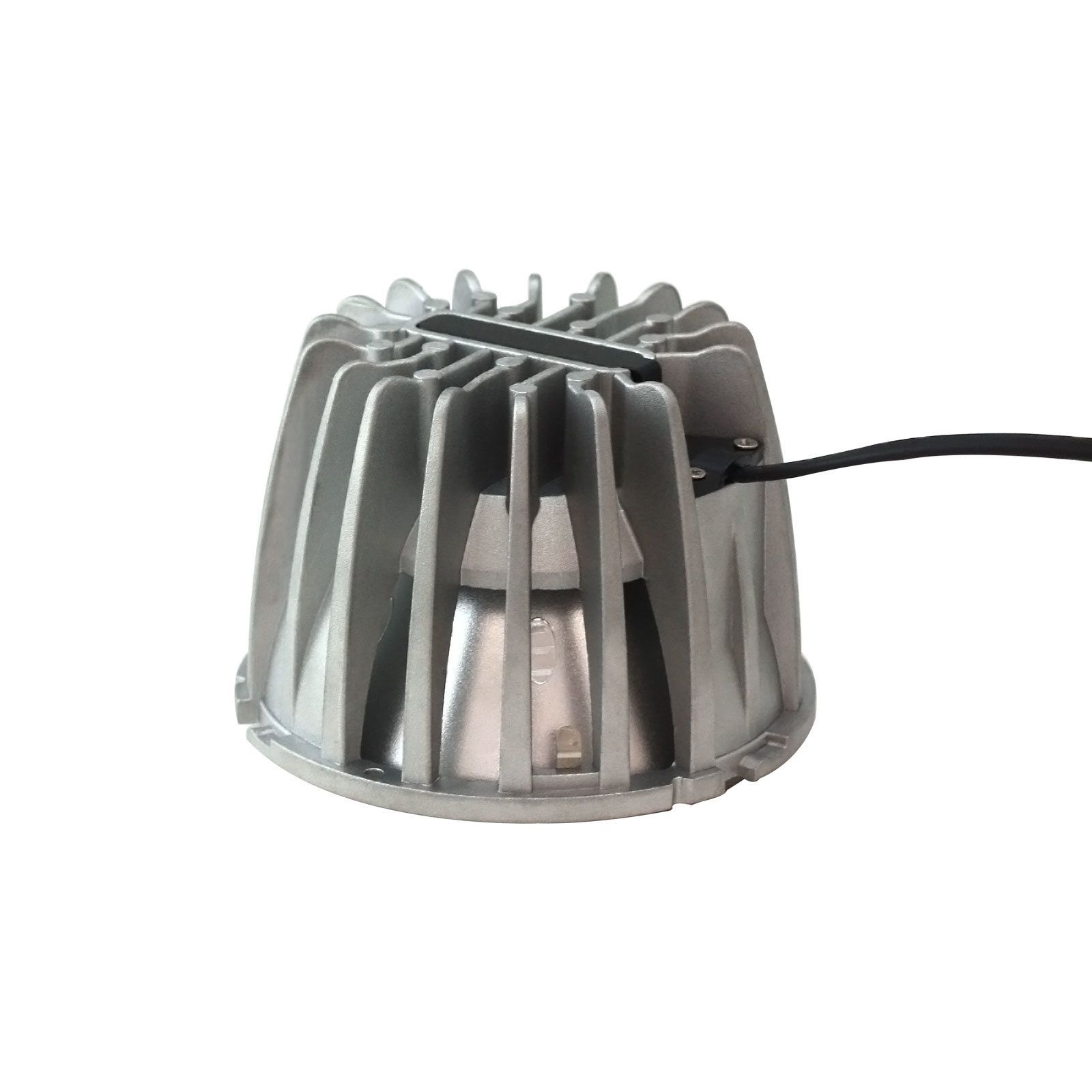 Faretto da incasso a LED Camelion 4000K - 10-28W, 1165-3265lm, 4000K, IP20, CRI 80, 60°, silber, dimmbar, D=110mm, H=84mm